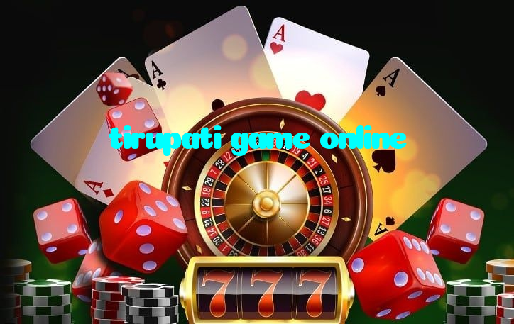 tirupati game online casino presented on mobile device in Pakistan with slots and live games